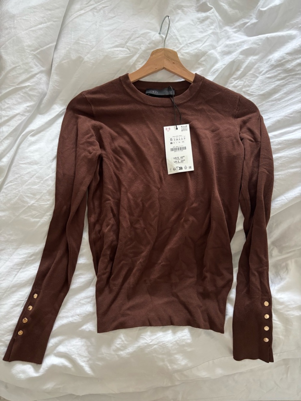 Zara Basic Plain Knit Sweater 8851/171